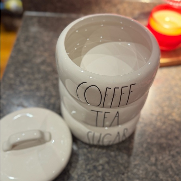 Rae Dunn Coffee, Tea ,and Sugar Set - Picture 3 of 9